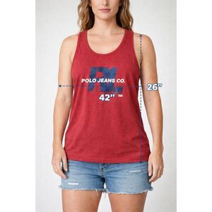 Vintage Polo Jeans Co. Ralph Lauren Racerback Tank Top – Women’s L (Estimated)